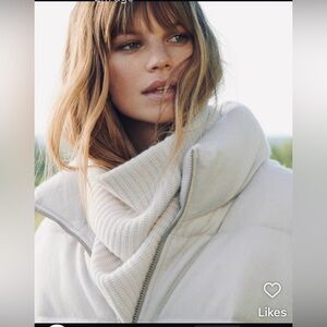 SOLD ON EBAY! Naked Cashmere snood scarf alabaster